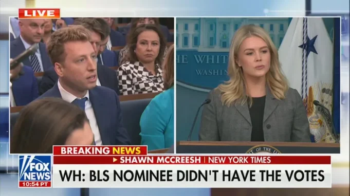 'Desprezível!' Karoline Leavitt repreende o The NY Times Reporter grelhando