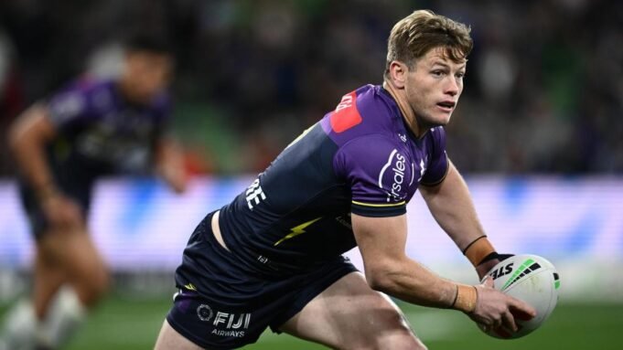 Melbourne Storm Harry Grant com permissão especial antes da NRL
