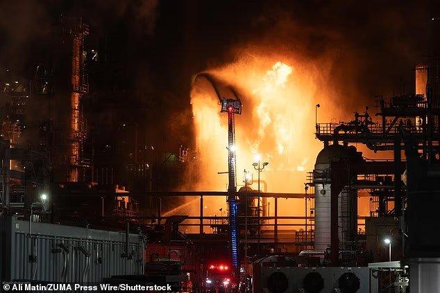 O piso inflamável estabeleceu para aumentar os preços do gás